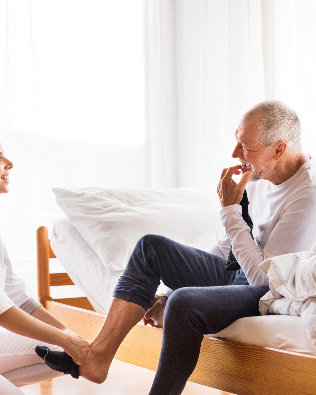 Dignified Dressing & Clothing Assistance services provided by CareWell Homecare