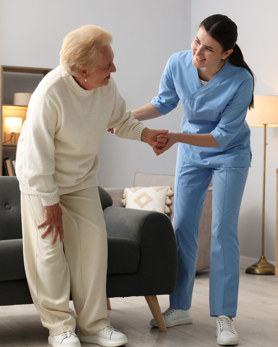 Mobility Assistance services provided by CareWell Homecare